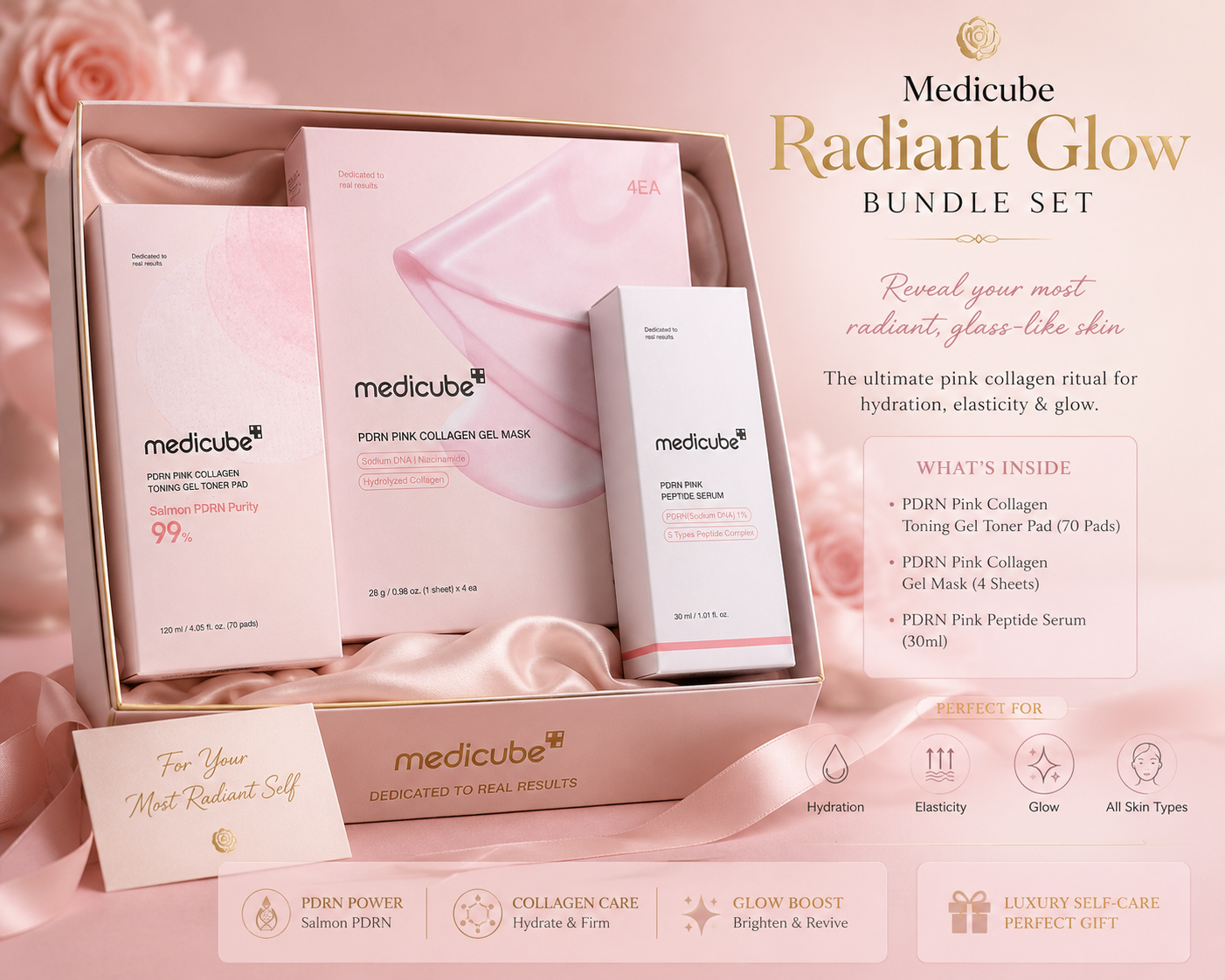 Medicube PDRN Radiant Glow Collection