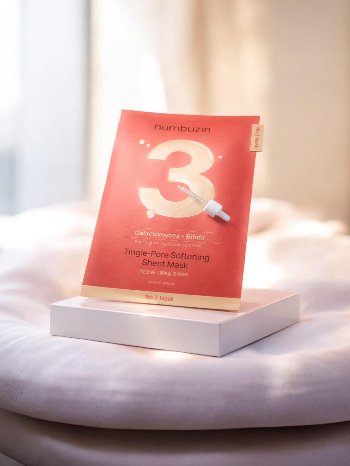 Numbuzin No. 3 Tingle-Pore Softening Sheet Mask