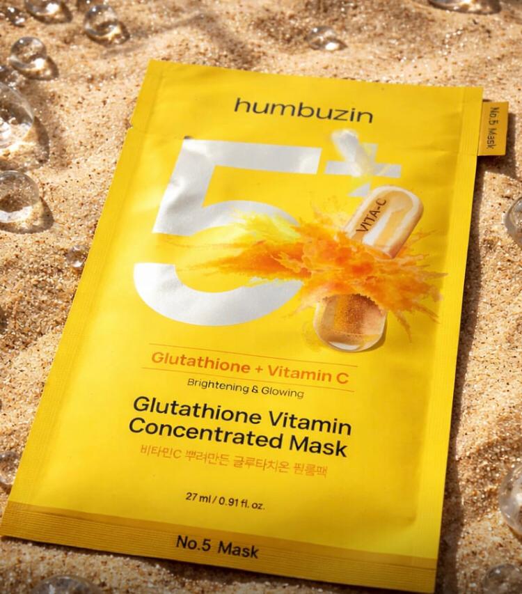 Numbuzin No. 5+ Vitamin Spotlight (Glutathione Vitamin) Sheet Mask