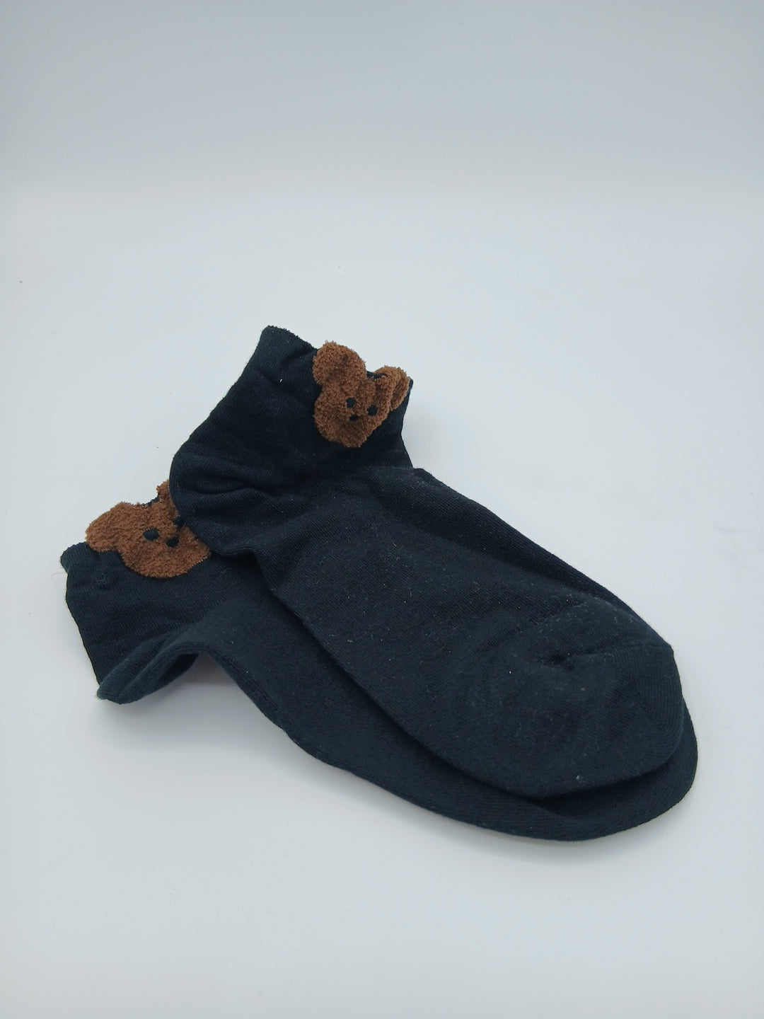 Black bear ankle socks