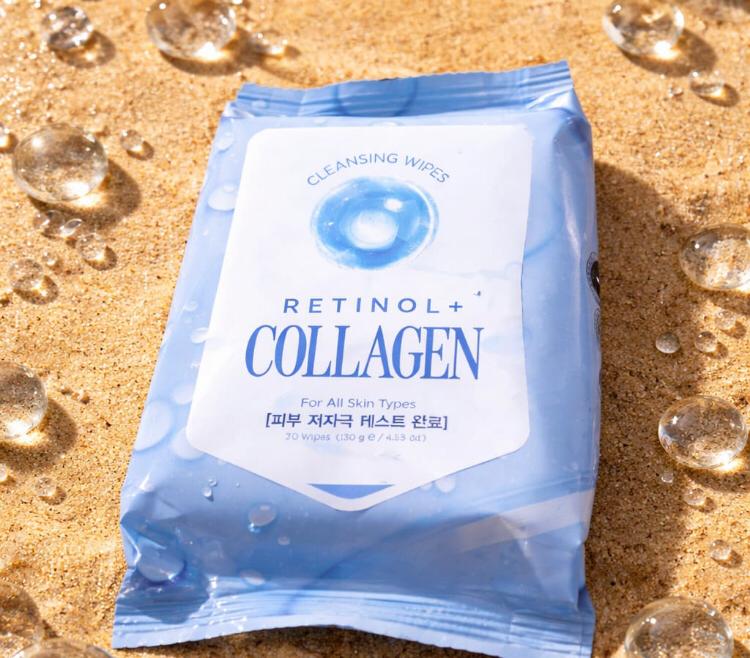 Tenzero Retinol Collagen Wipes