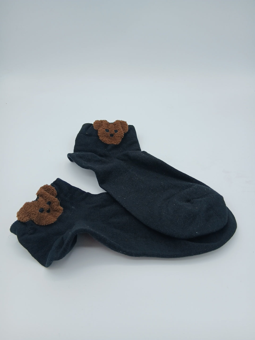 Teddy bear footie socks