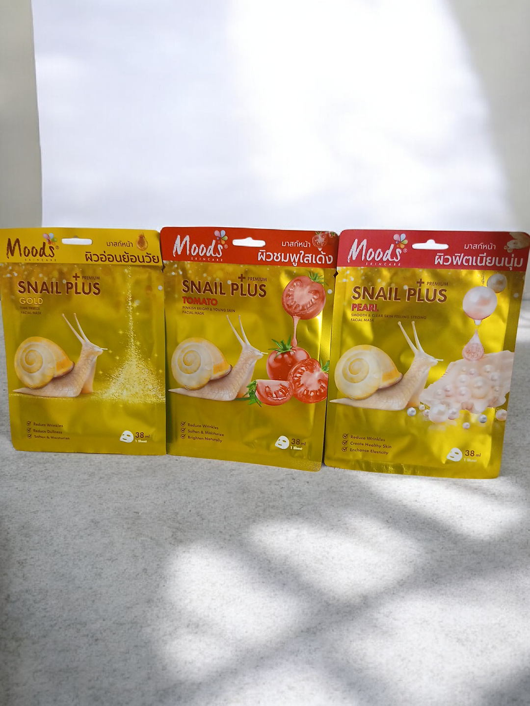 Moods Snail Plus Tomato Sheet Face Mask