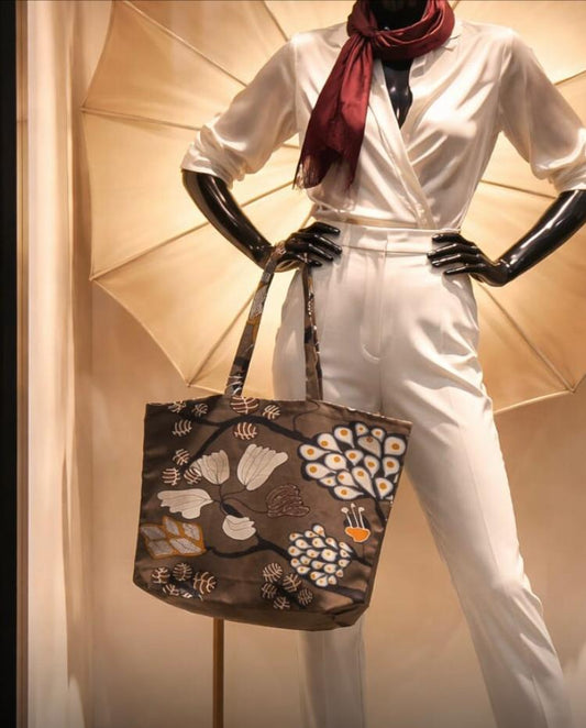 Print Tote Shoulder  Bag