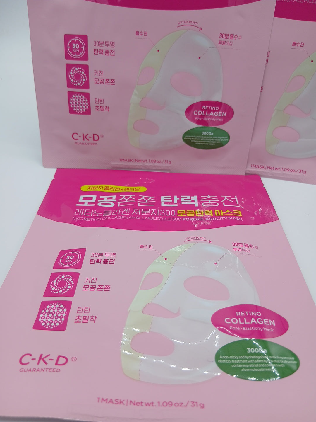 CKD Retinol collagen Small Molecule 300 Pore and Elasticity Mask