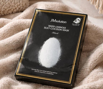 JMsolution Water Luminuous Silky Cocoon Black Mask