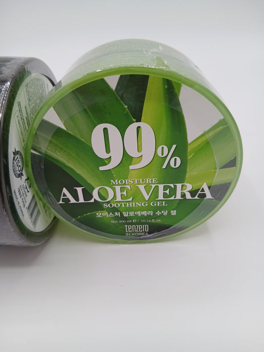 Tenzero 99%ALOE VERA  Moisture Soothing Gel 300ml