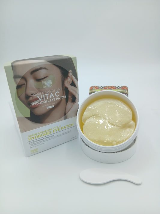 Adore: MOISTURE Green Tangerine  VITA C HYDROGEL Eye Patch