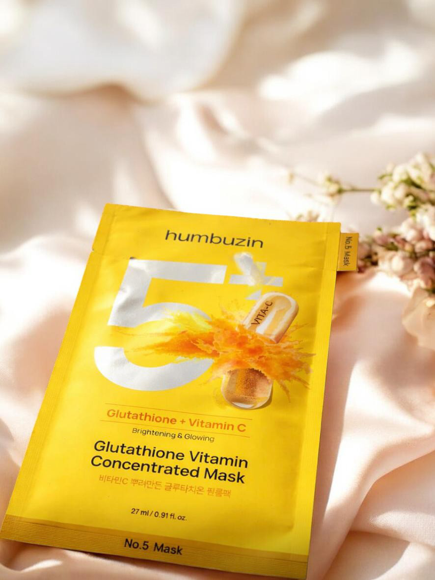 Numbuzin No. 5+ Vitamin Spotlight (Glutathione Vitamin) Sheet Mask