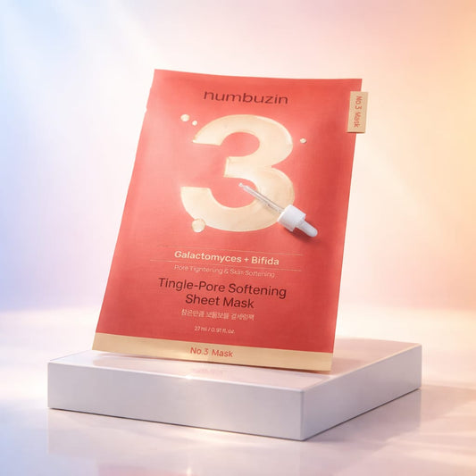 Numbuzin No. 3 Tingle-Pore Softening Sheet Mask