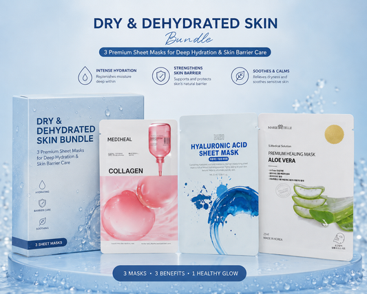 Dry & Dehydrated Skin Sheet Mask Bundle
