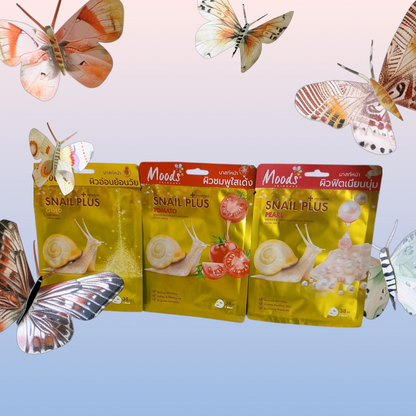 Moods Snail Plus Gold Time Freeze Face Sheet Mask