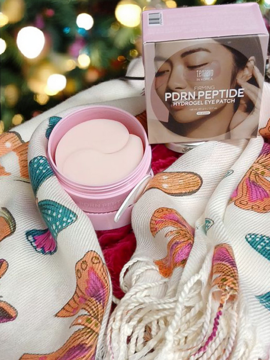 Adore PDRN peptide eye patch scarf  set