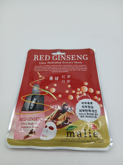 Malie Red Ginseng ultra hydrating essence mask