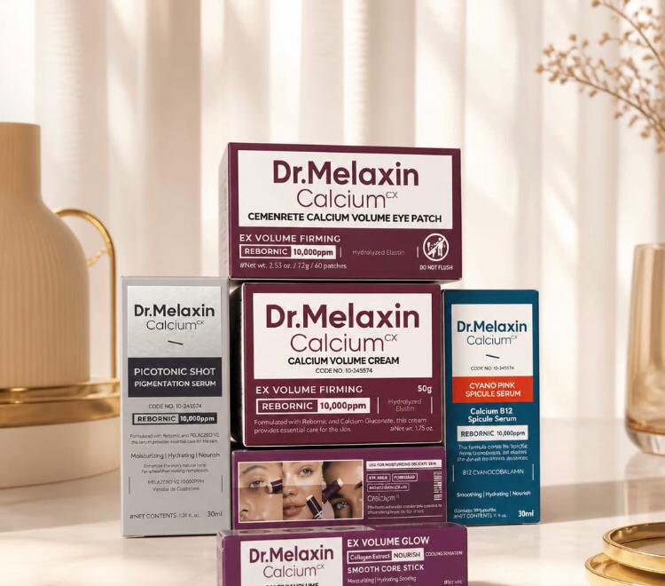 Dr Melaxin Calcium anti-aging boost wellness journey set. Includes 5 products.